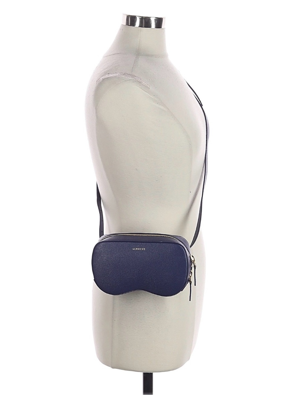 Senreve Coda Navy Leather Belt Bag - Picture 5 of 5